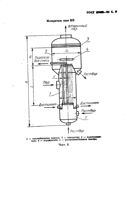 ГОСТ 27468-92 Оборудование тепломассобменное стационарных дистилляционных опреснительных установок. Общие технические требования (фото 10 из 93)