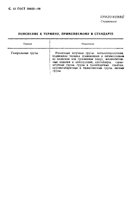 ГОСТ 26653-90 Подготовка генеральных грузов к транспортированию. Общие требования (фото 13 из 15)