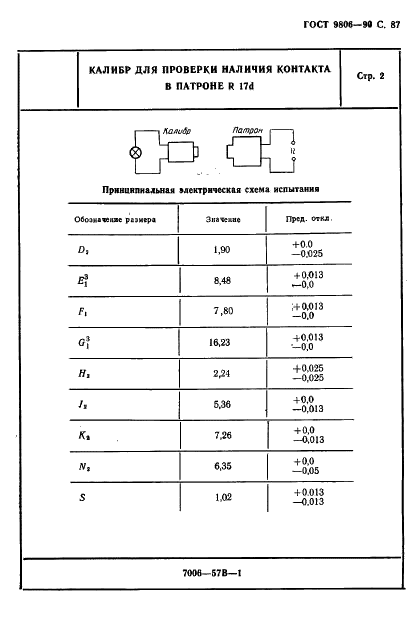 ГОСТ 9806-90 Патроны для трубчатых люминесцентных ламп и стартеров. Общие технические условия (фото 89 из 145)