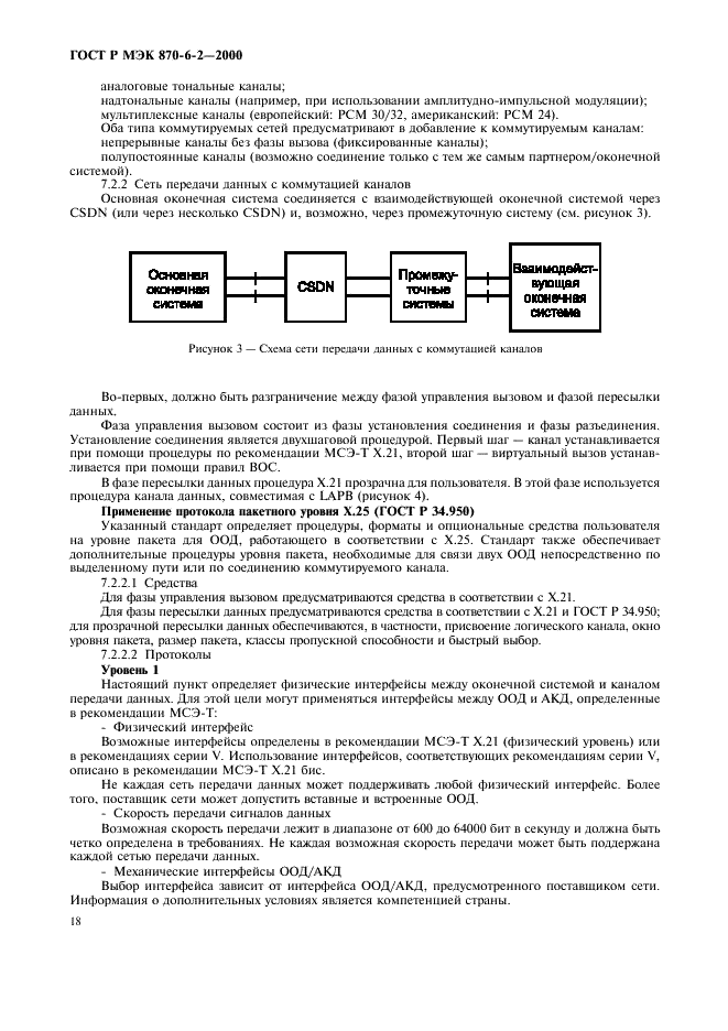 ГОСТ Р МЭК 870-6-2-2000 Устройства и системы телемеханики. Часть 6. Протоколы телемеханики, совместимые со стандартами ИСО и рекомендациями МСЭ-Т. Раздел 2. Применение базовых стандартов (уровни ВОС 1-4) (фото 20 из 28)