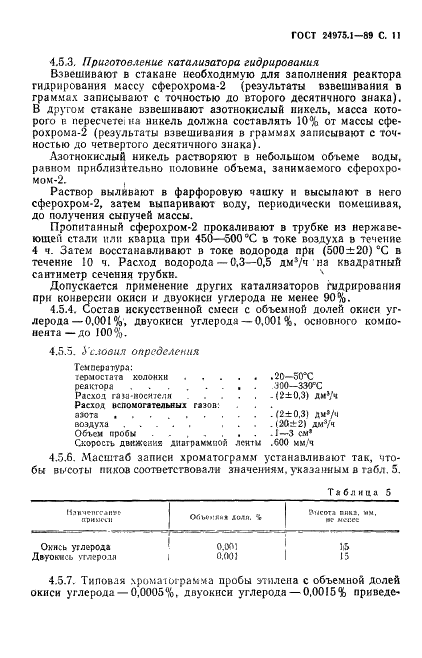 ГОСТ 24975.1-89 Этилен и пропилен. Хроматографические методы анализа (фото 13 из 28)