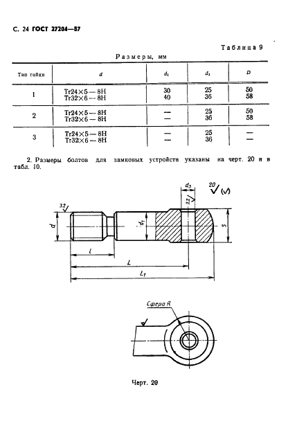 ГОСТ 27204-87 Формы стальные для изготовления железобетонных изделий. Борта. Конструкция и размеры (фото 25 из 37)