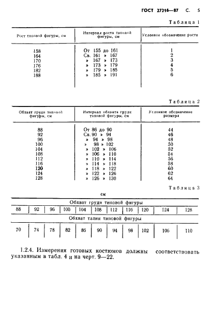 ГОСТ 27216-87 Костюм специальный для военнослужащих комендантских частей. Технические условия (фото 6 из 62)