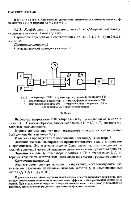 ГОСТ 16122-87 Громкоговорители. Методы измерения электроакустических параметров (фото 49 из 97)