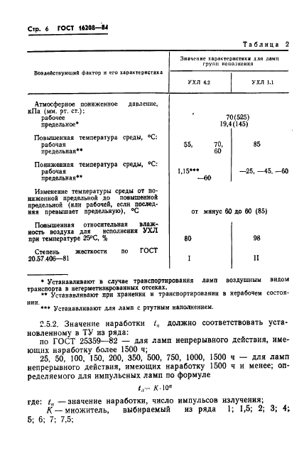 ГОСТ 16208-84 Источники высокоинтенсивного оптического излучения газоразрядные. Общие технические условия (фото 9 из 31)