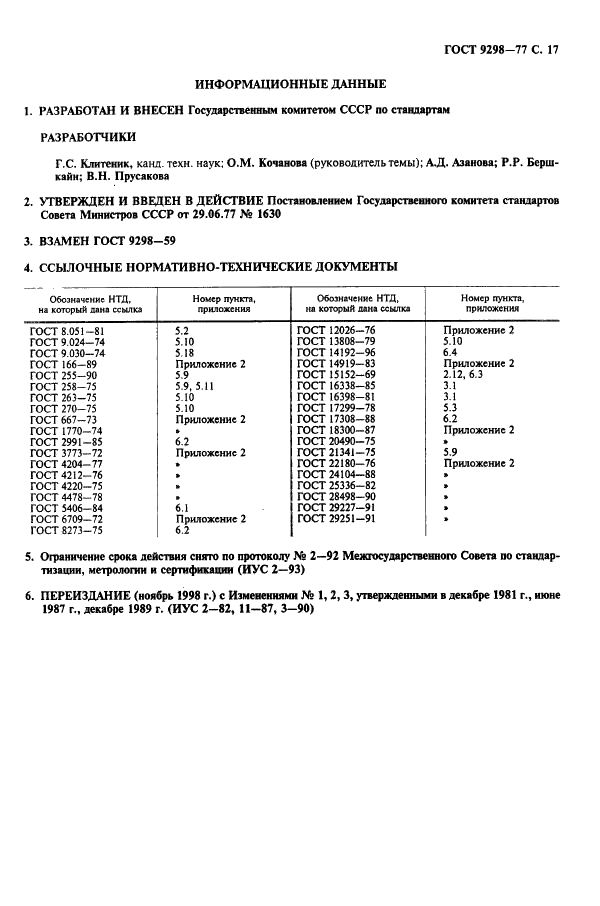 ГОСТ 9298-77 Моноблоки эбонитовые аккумуляторные авиационные. Технические условия (фото 18 из 19)