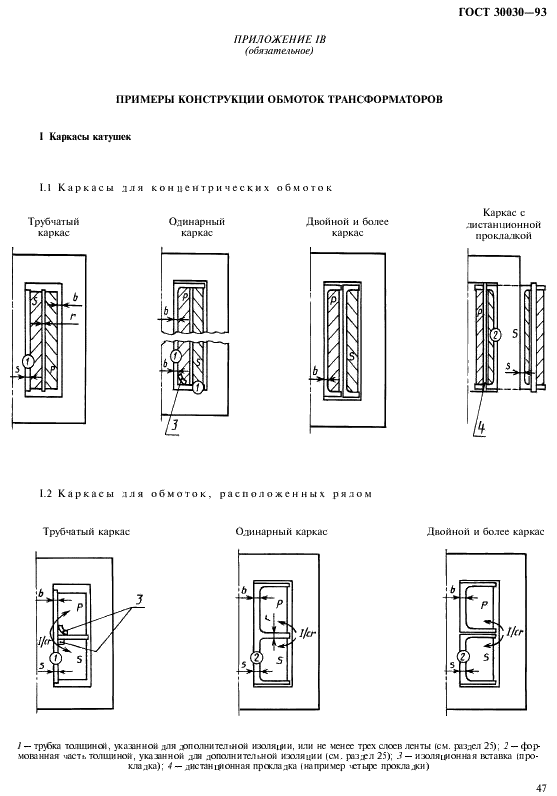 ГОСТ 30030-93 Трансформаторы разделительные и безопасные разделительные трансформаторы. Технические требования (фото 54 из 89)