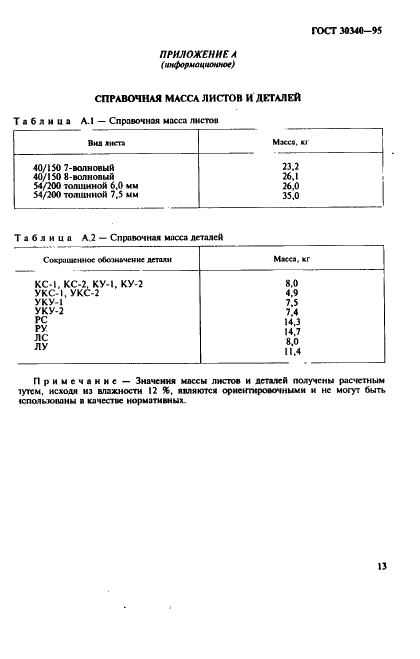 ГОСТ 30340-95 Листы асбестоцементные волнистые. Технические условия (фото 17 из 20)