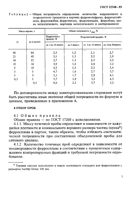 ГОСТ 22310-93 Ферросплавы. Метод определения гранулометрического состава (фото 7 из 23)