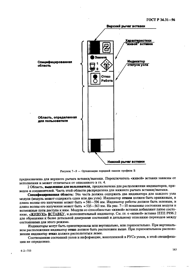 ГОСТ Р 34.31-96 Информационная технология. Микропроцессорные системы. Интерфейс Фьючебас +. Спецификации физического уровня (фото 170 из 197)