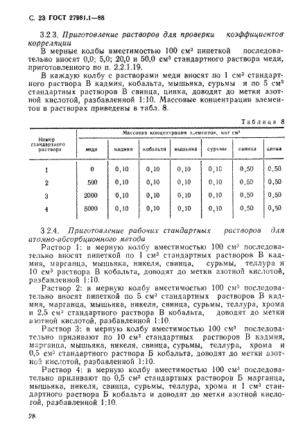 ГОСТ 27981.1-88 Медь высокой чистоты. Методы атомно - спектрального анализа (фото 23 из 31)