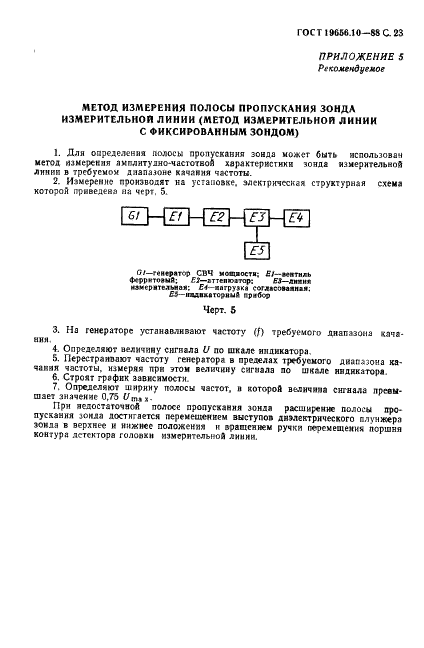 ГОСТ 19656.10-88 Диоды полупроводниковые сверхвысокочастотные переключательные и ограничительные. Методы измерения сопротивлений потерь (фото 24 из 25)