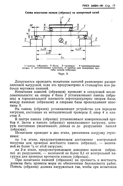 ГОСТ 24581-81 Панели асбестоцементные трехслойные с утеплителем из пенопласта. Общие технические условия (фото 20 из 26)