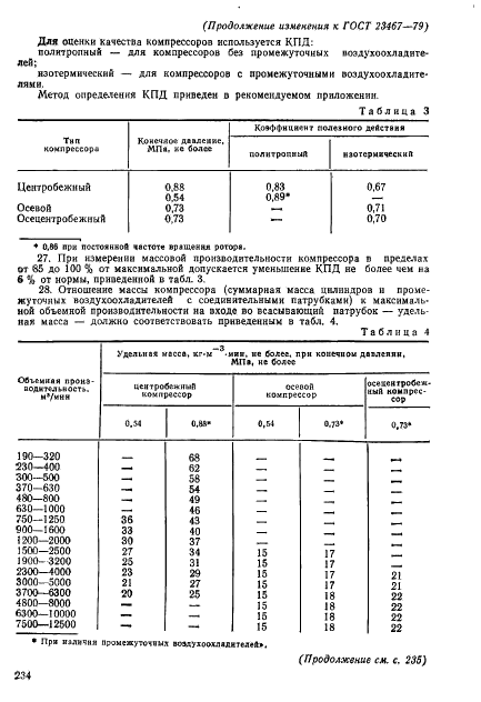 ГОСТ 23467-79 Компрессоры воздушные для доменных печей и воздухоразделительных установок. Общие технические требования (фото 9 из 16)
