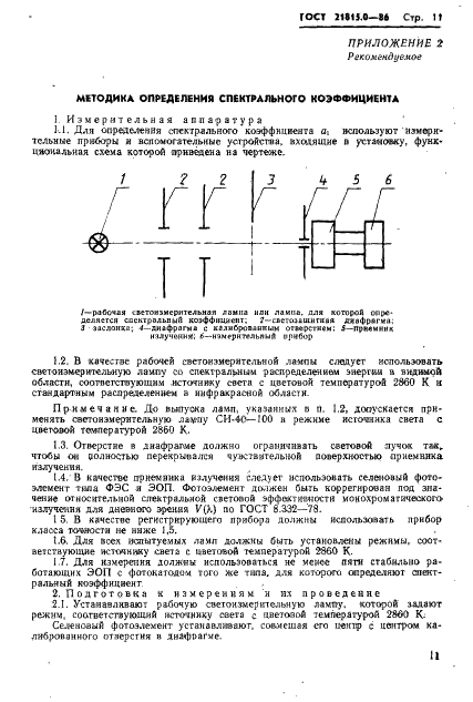 ГОСТ 21815.0-86 Преобразователи электронно-оптические. Общие требования при измерении энергетических и оптических параметров (фото 14 из 19)