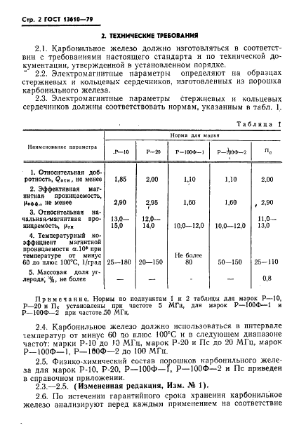 ГОСТ 13610-79 Железо карбонильное радиотехническое. Технические условия (фото 3 из 17)