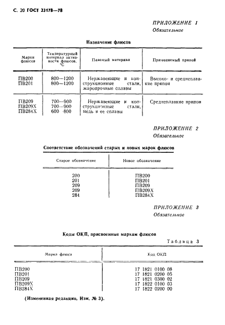 ГОСТ 23178-78 Флюсы паяльные высокотемпературные фторборатно- и боридно-галогенидные. Технические условия (фото 21 из 23)