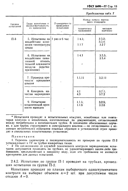 ГОСТ 8490-77 Трубки рентгеновские. Общие технические условия (фото 16 из 33)