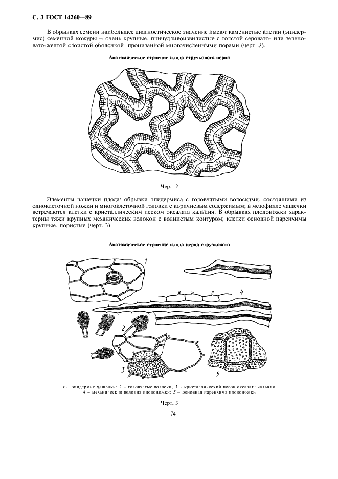 ГОСТ 14260-89 Плоды перца стручкового. Технические условия (фото 3 из 7)