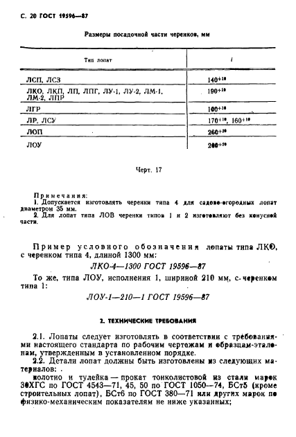 ГОСТ 19596-87 Лопаты. Технические условия (фото 21 из 33)
