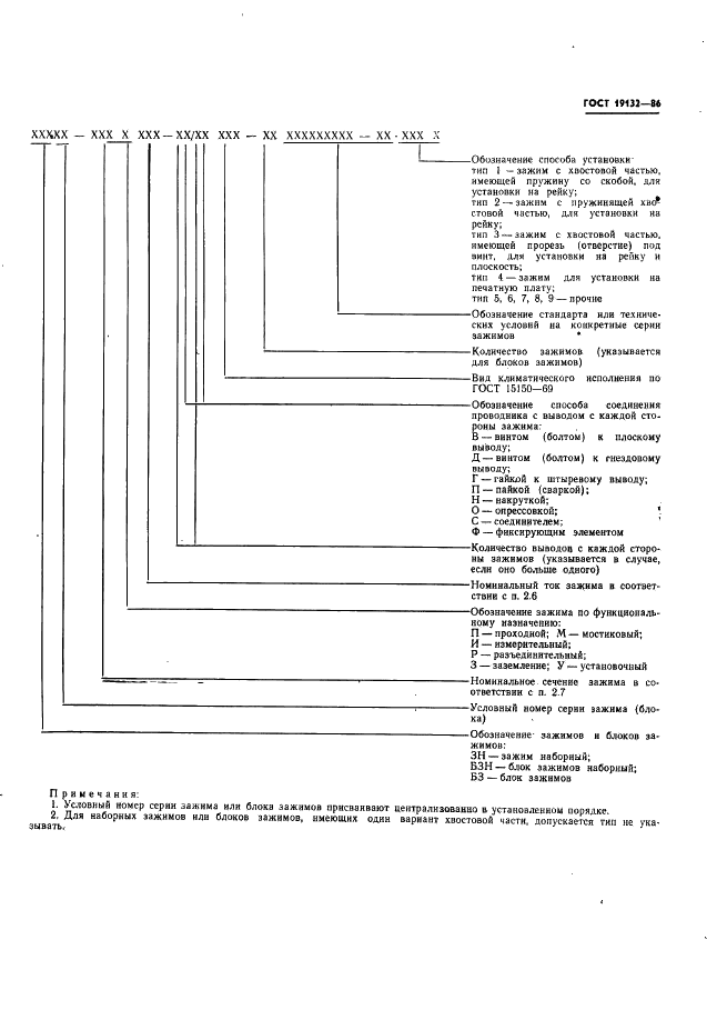 ГОСТ 19132-86 Зажимы наборные контактные. Общие технические условия (фото 26 из 26)