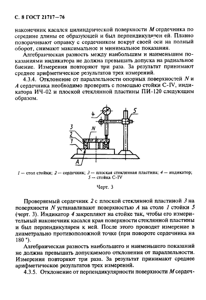 ГОСТ 21717-76 Сердечники для намотки магнитных лент. Технические условия (фото 9 из 15)