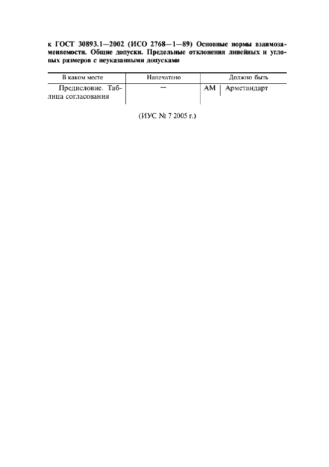 ГОСТ 30893.1-2002 Основные нормы взаимозаменяемости. Общие допуски. Предельные отклонения линейных и угловых размеров с неуказанными допусками (фото 3 из 9)
